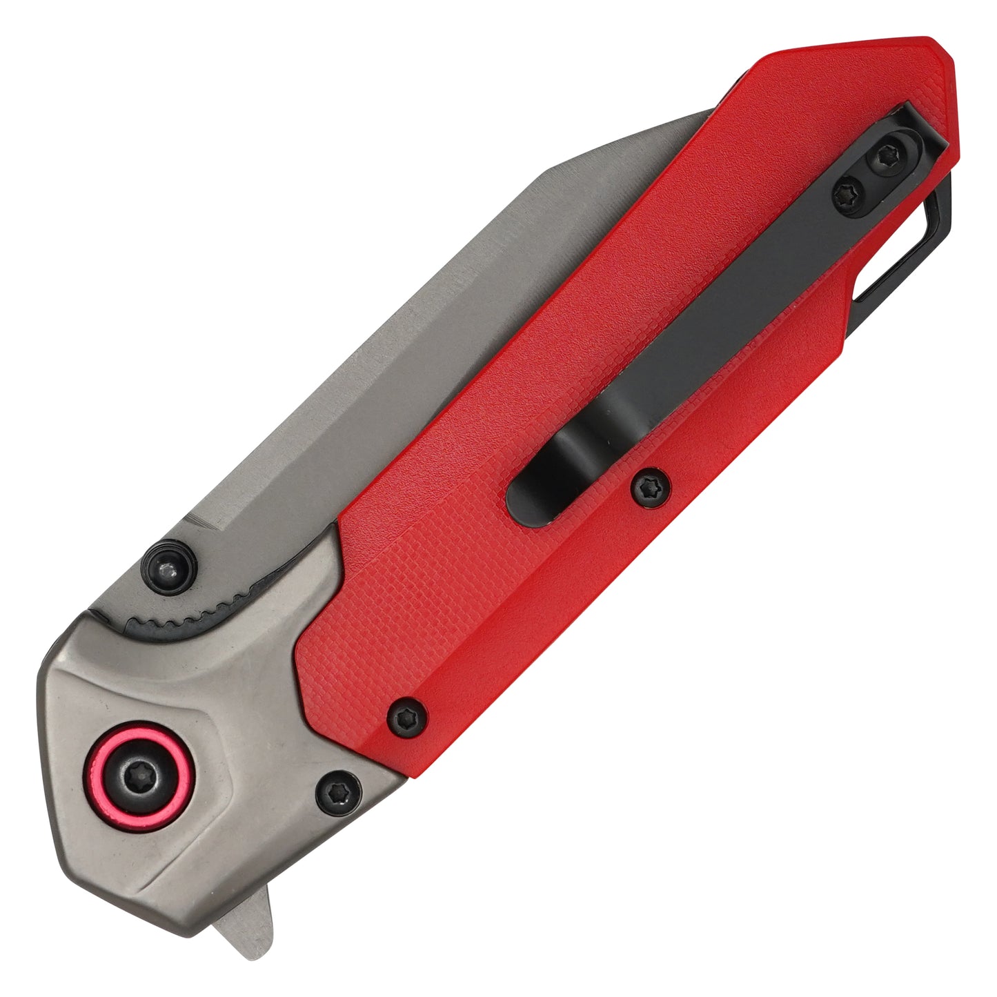 Wartech – 7.75" 2-Tone Red Pocket Knife | Pocket Knife