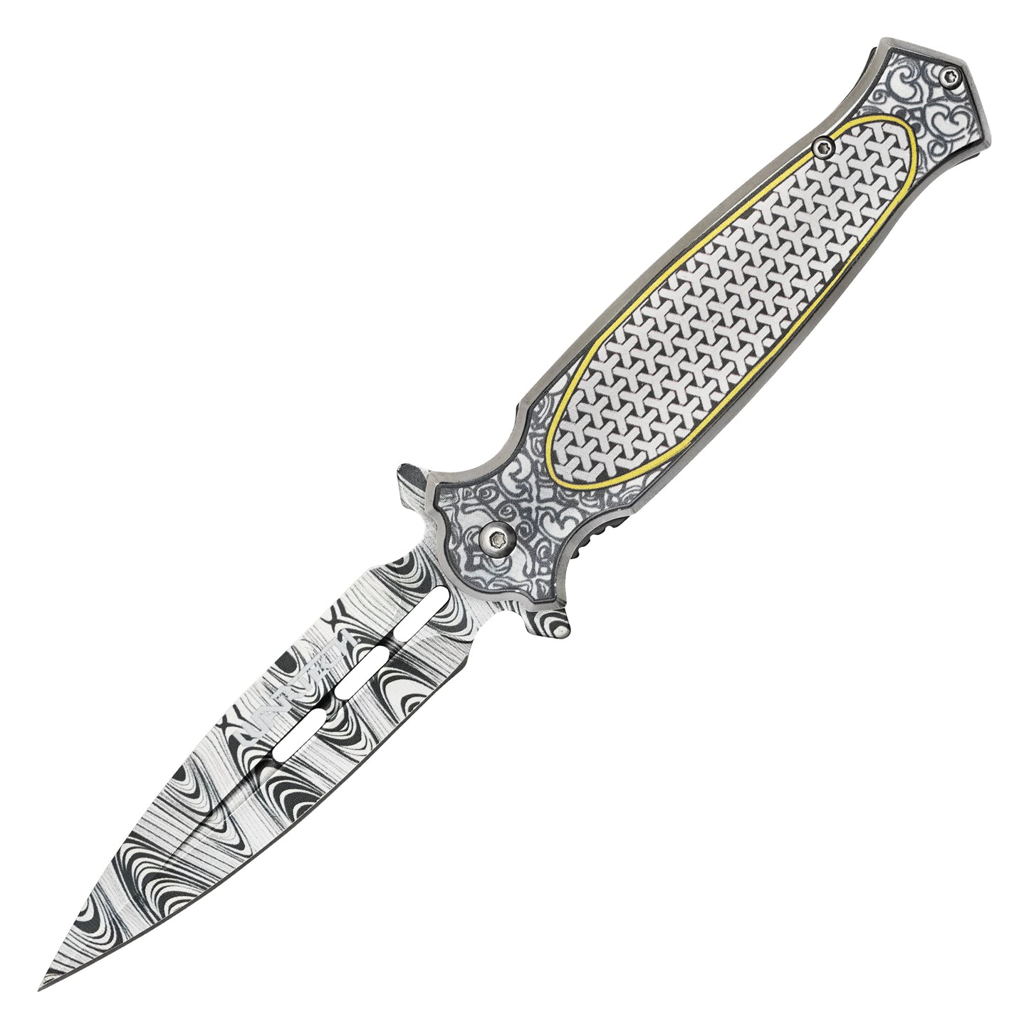 Wartech – 8.25" Geometric Lattice Pocket Knife | Pocket Knife
