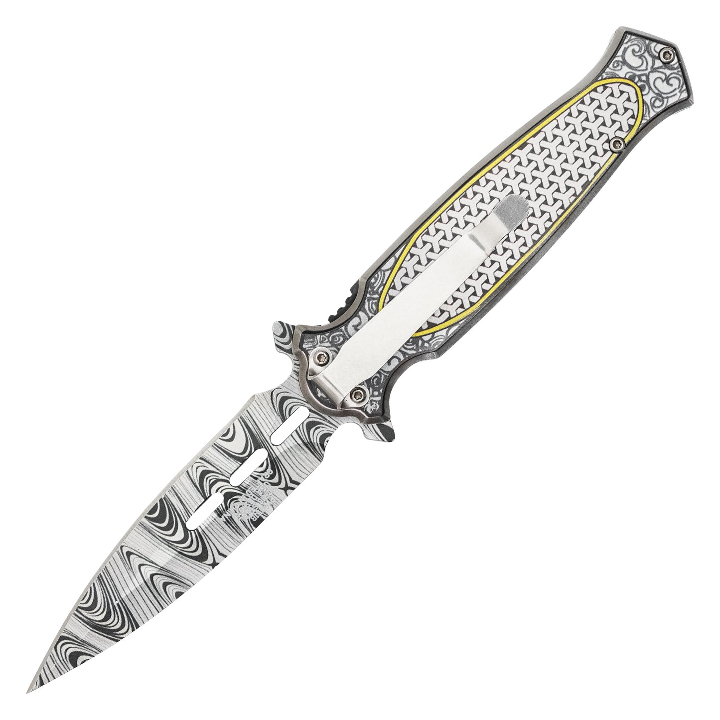 Wartech – 8.25" Geometric Lattice Pocket Knife | Pocket Knife