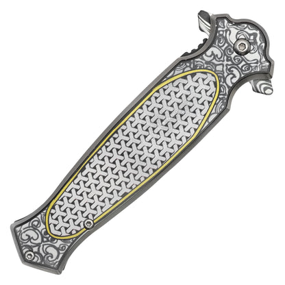 Wartech – 8.25" Geometric Lattice Pocket Knife | Pocket Knife
