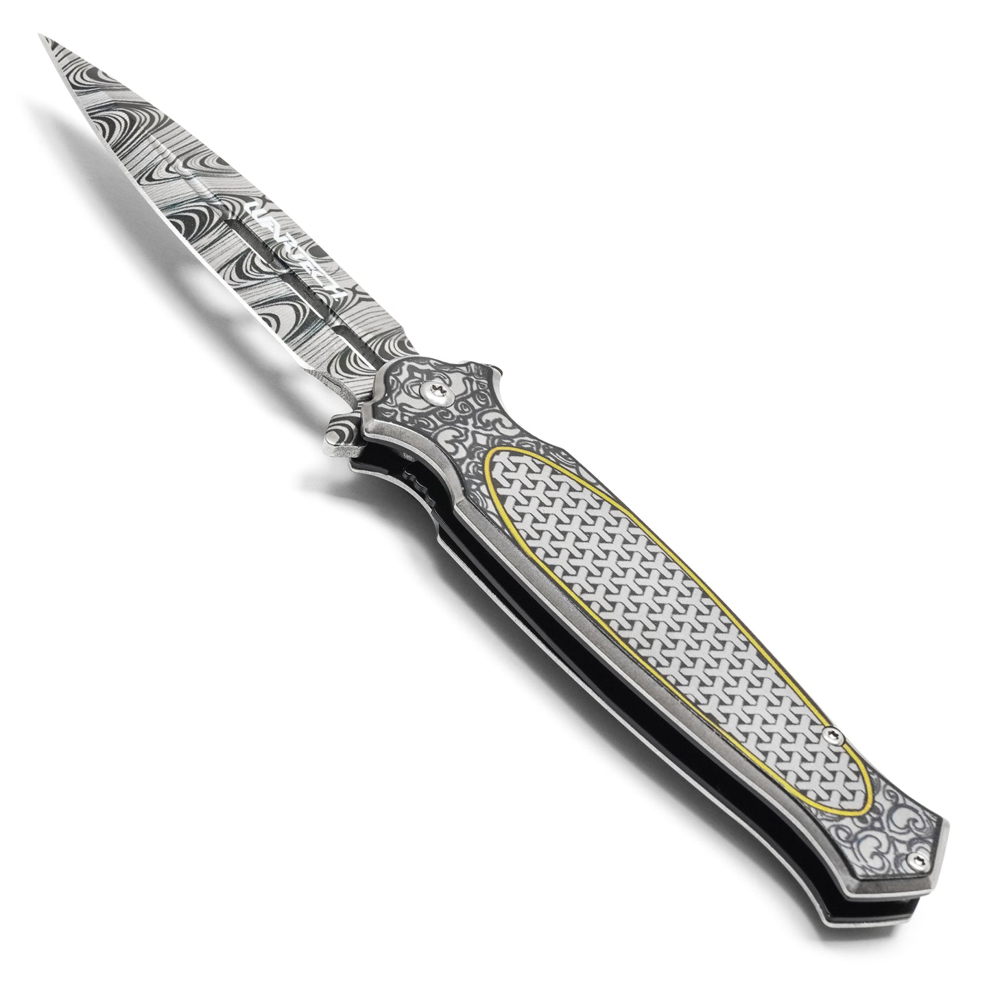 Wartech – 8.25" Geometric Lattice Pocket Knife | Pocket Knife