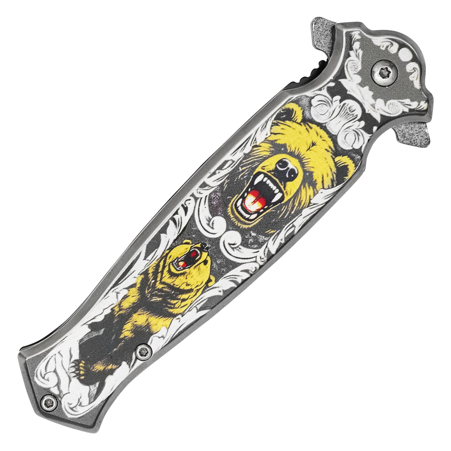 Wartech – 8.25" Regal Bear Pocket Knife | Pocket Knife