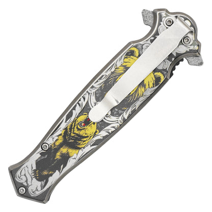 Wartech – 8.25" Regal Bear Pocket Knife | Pocket Knife