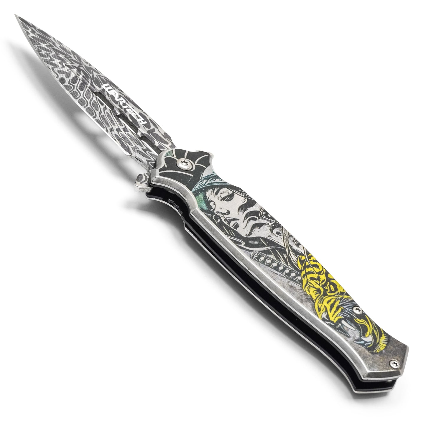 Wartech – 8.25" Tiger Warrior Pocket Knife | Pocket Knife
