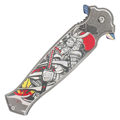 Wartech – 8.25" Mystic Samurai Pocket Knife | Pocket Knife