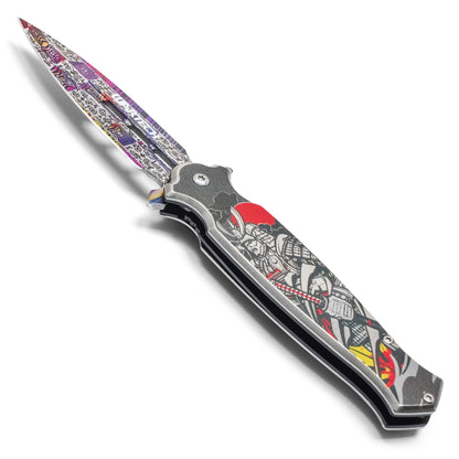 Wartech – 8.25" Mystic Samurai Pocket Knife | Pocket Knife