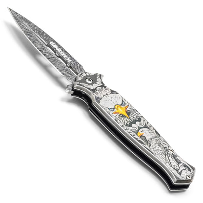 Wartech – 8.25" Regal Eagle Pocket Knife | Pocket Knife