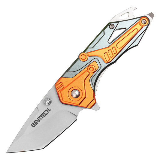 6.5" Orange Pocket Knife