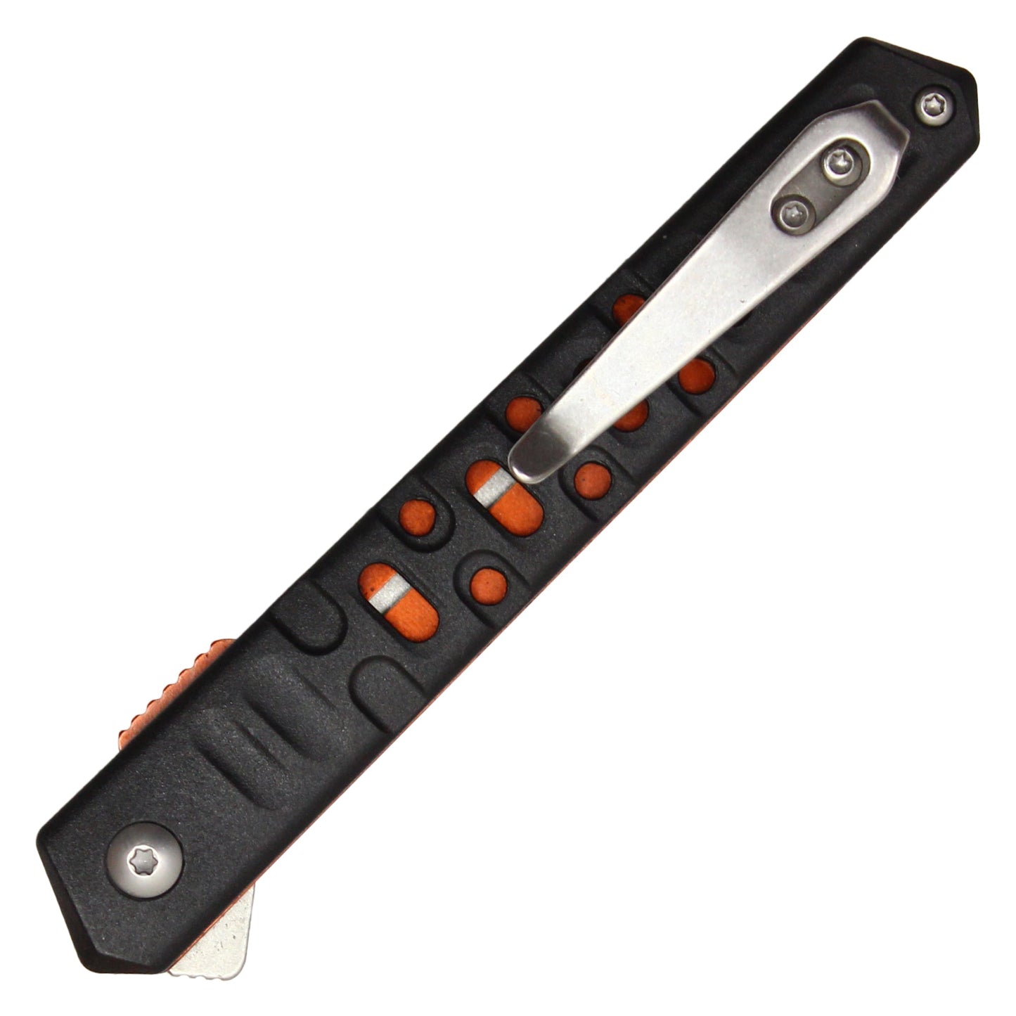 Wartech - 8" Stonewashed Slim Red | Folding Pocket Knife