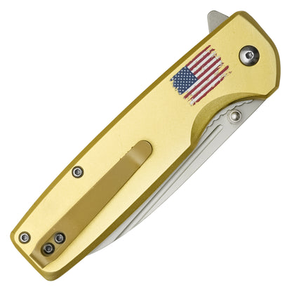 Wartech 8" We The People | Spring Assisted Pocket Knife