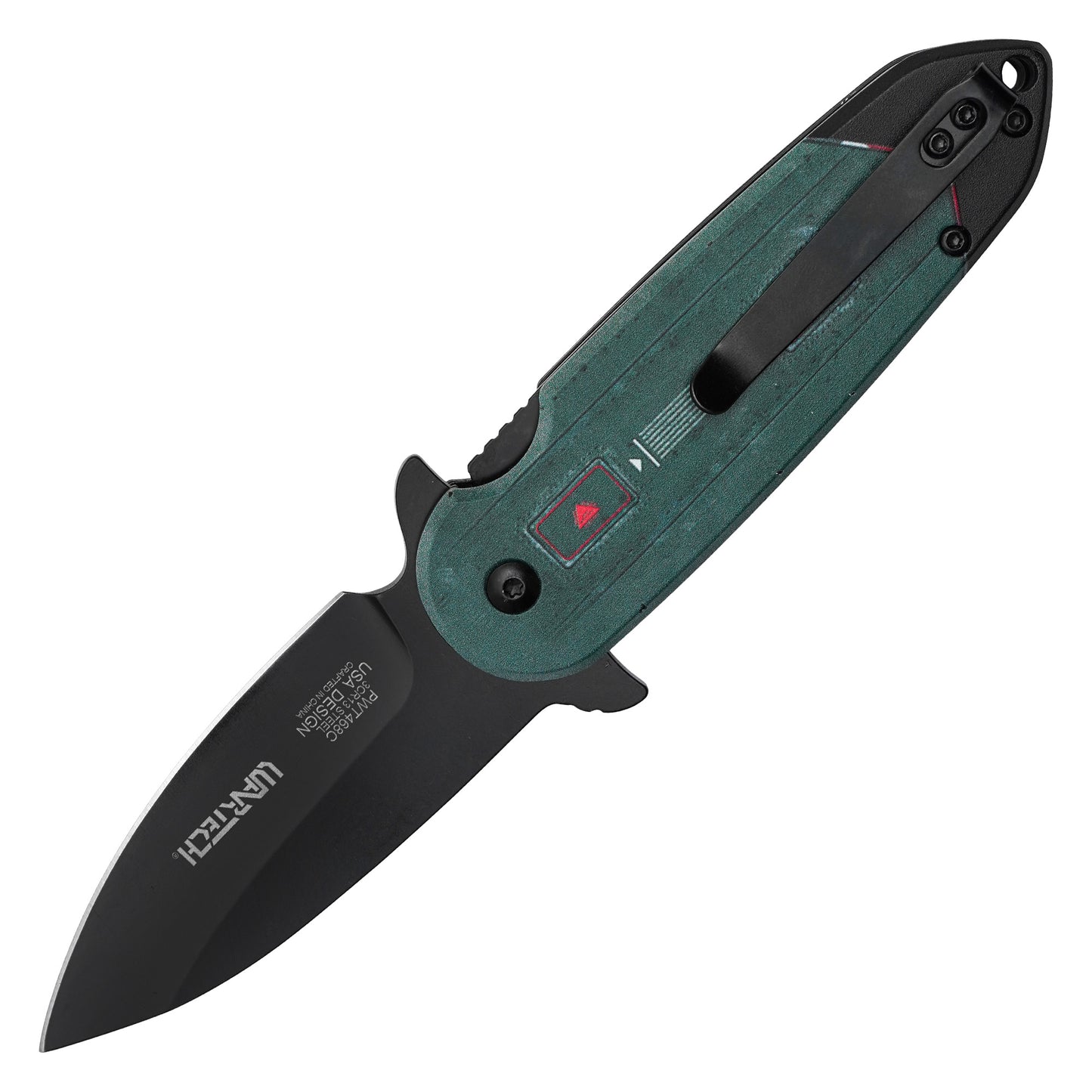 Wartech - Green Atomic Bomb 7.25” | Spring Assisted Pocket Knife