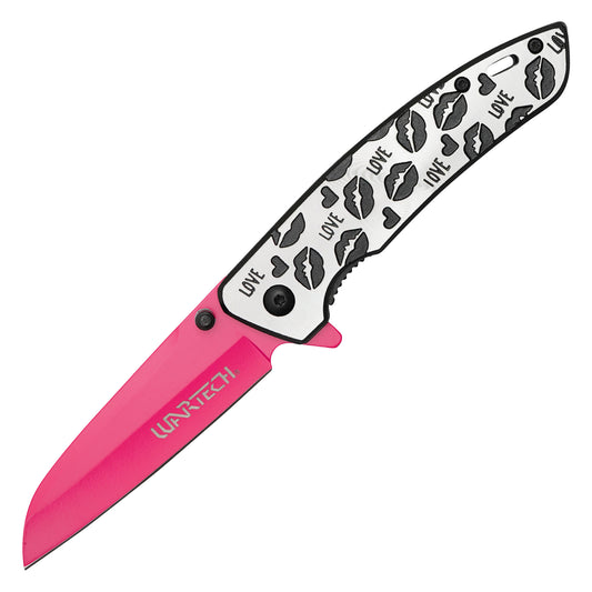 Wartech – 7.75" Love Kiss | Spring Assisted Pocket Knife