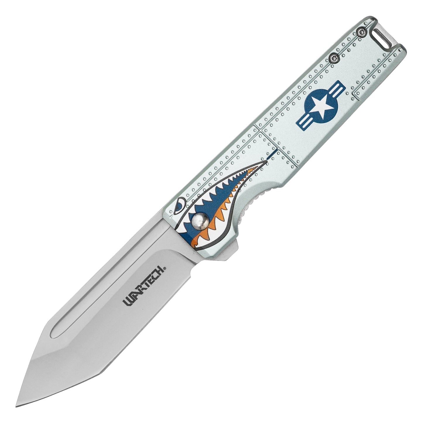 Wartech - 8.25" Blue Warbird Pocket Knife | Pocket Knife