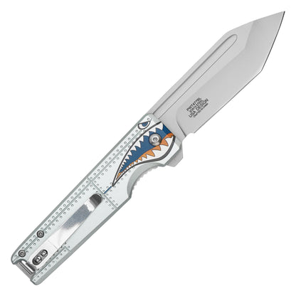 Wartech - 8.25" Blue Warbird Pocket Knife | Pocket Knife