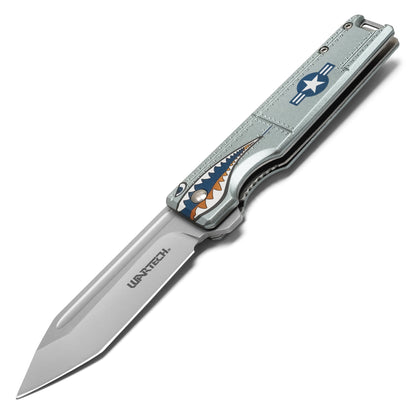 Wartech - 8.25" Blue Warbird Pocket Knife | Pocket Knife