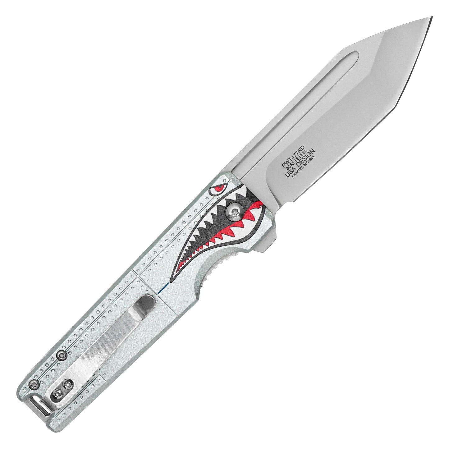 Wartech - 8.25" Red Warbird Pocket Knife | Pocket Knife