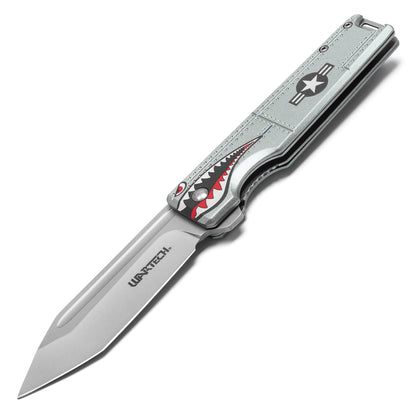 Wartech - 8.25" Red Warbird Pocket Knife | Pocket Knife