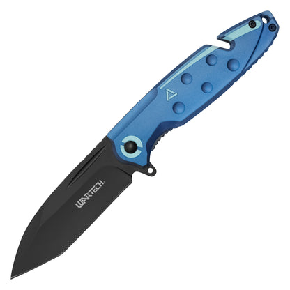 Wartech – 8" Blue & Black Pocket Knife | Pocket Knife