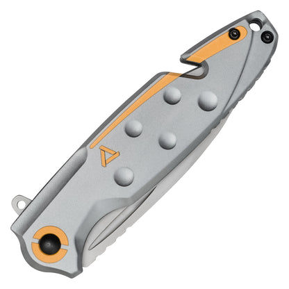 Wartech – 8" Gray & Gold Pocket Knife | Pocket Knife