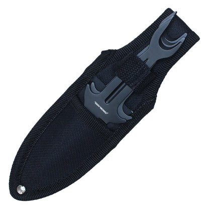 6" 3 Pc Set Shark Throwing Knife