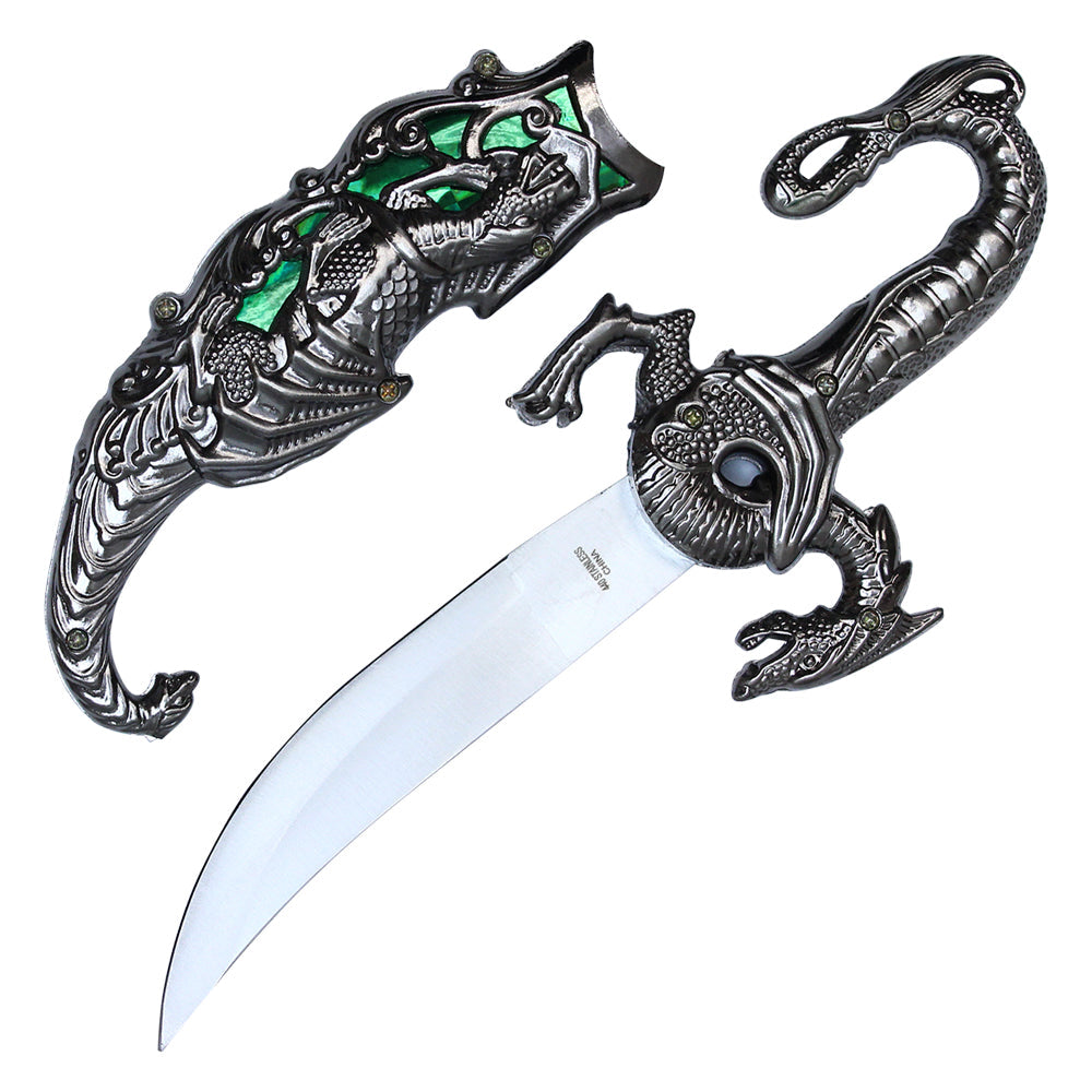 9 1/4" Green Dragon Dagger