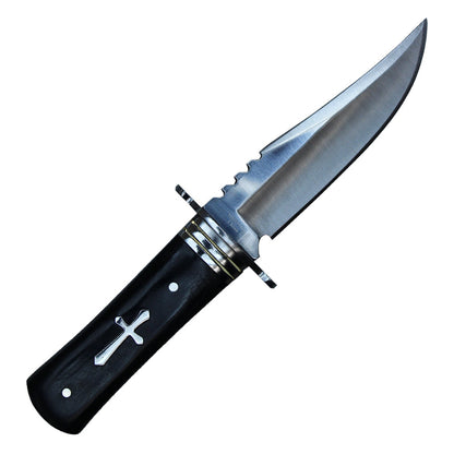 8" Hunting knife w/ black handle