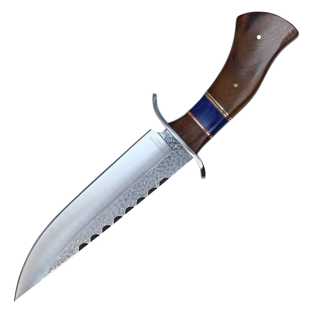 12" Hunting Knife w/ Wooden handle