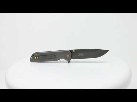 8" WARTECH BALL BEARING GREY POCKET KNIFE