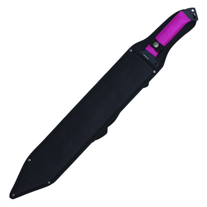 26" MACHETE WITH PARA-CORD WRAPPED HANDLE