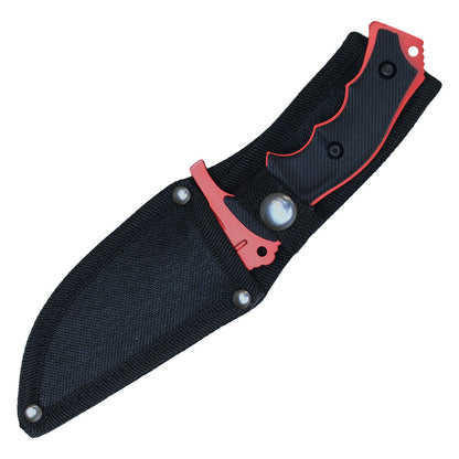 8-1/2" Small Huntsman Knife (Red)