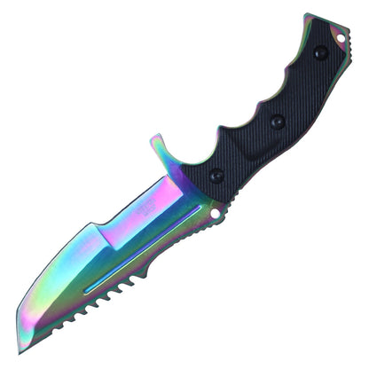 8.5-Inch Huntsman Knife (Rainbow)