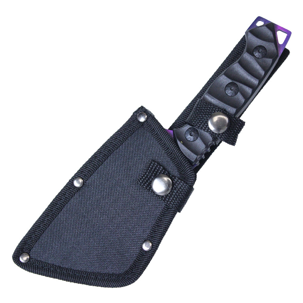 9.5" Fixed Cleaver Blade Hunting Knife