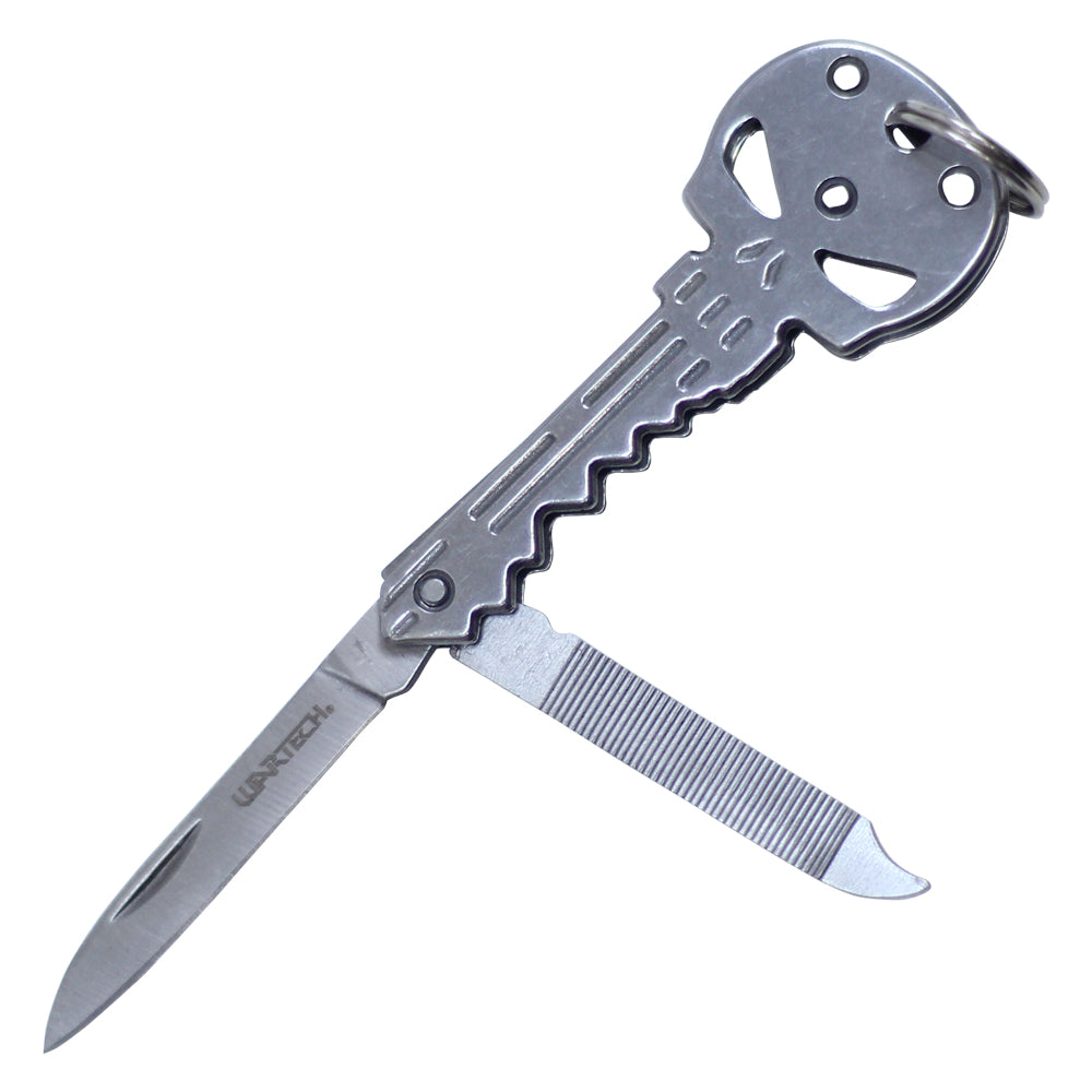 4.25" Skull Key Knife