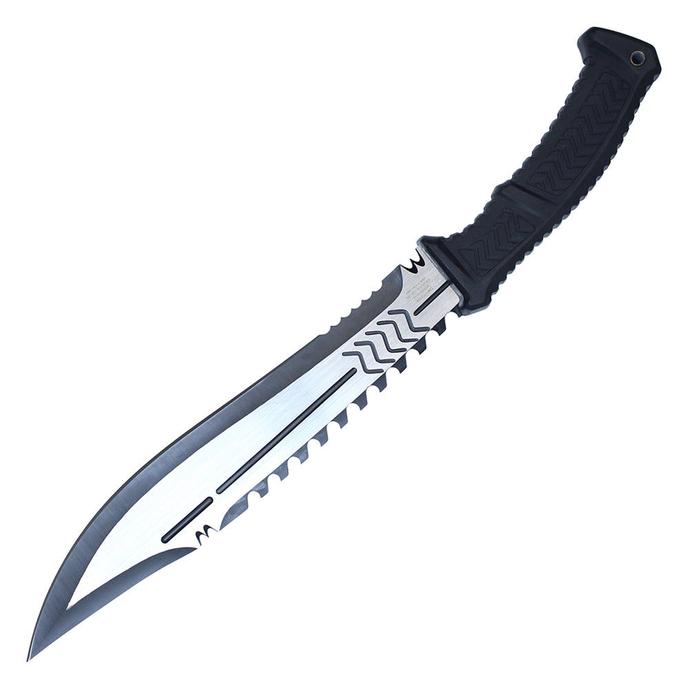 17” TWO TONE FIXED BLADE HUNTING KNIFE