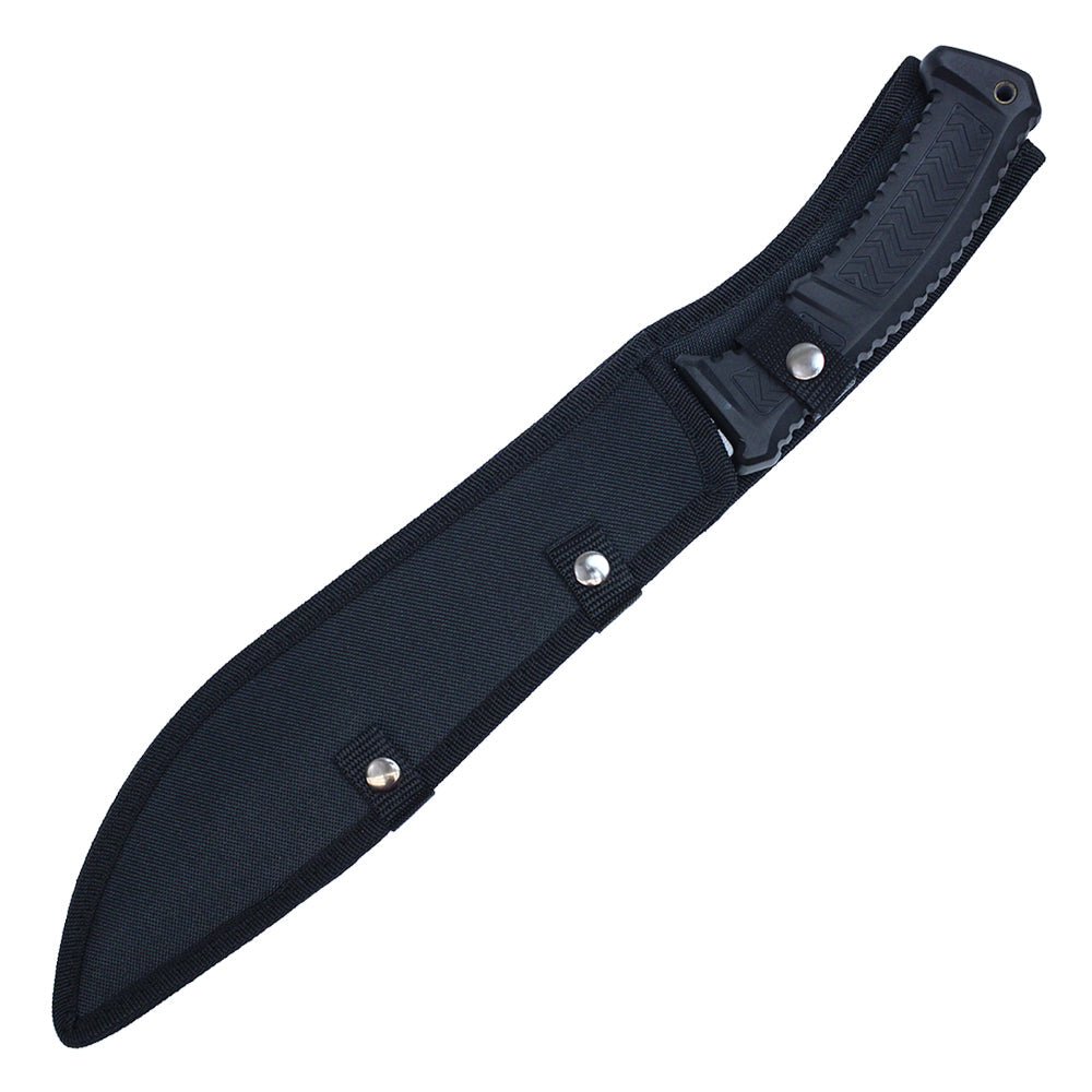 17” TWO TONE FIXED BLADE HUNTING KNIFE