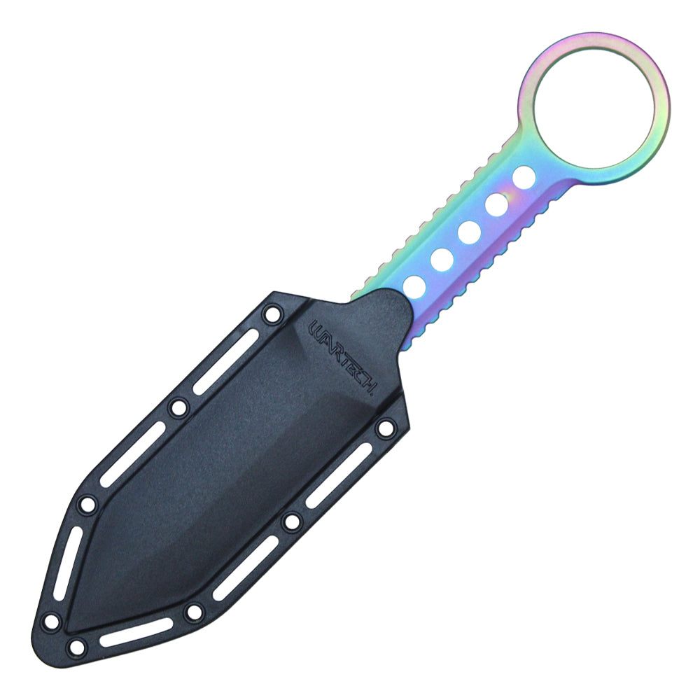 8 1/4” RAINBOW FIXED BLADE KNIFE