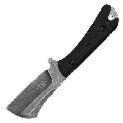 7.5" Black Fixed Blade Knife