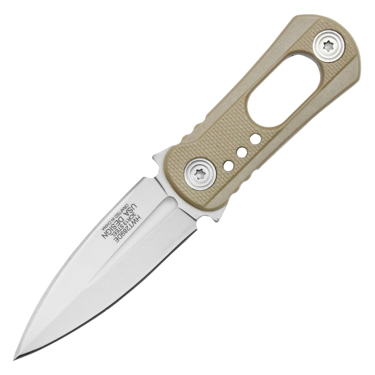 Desert Tan Neck Knife