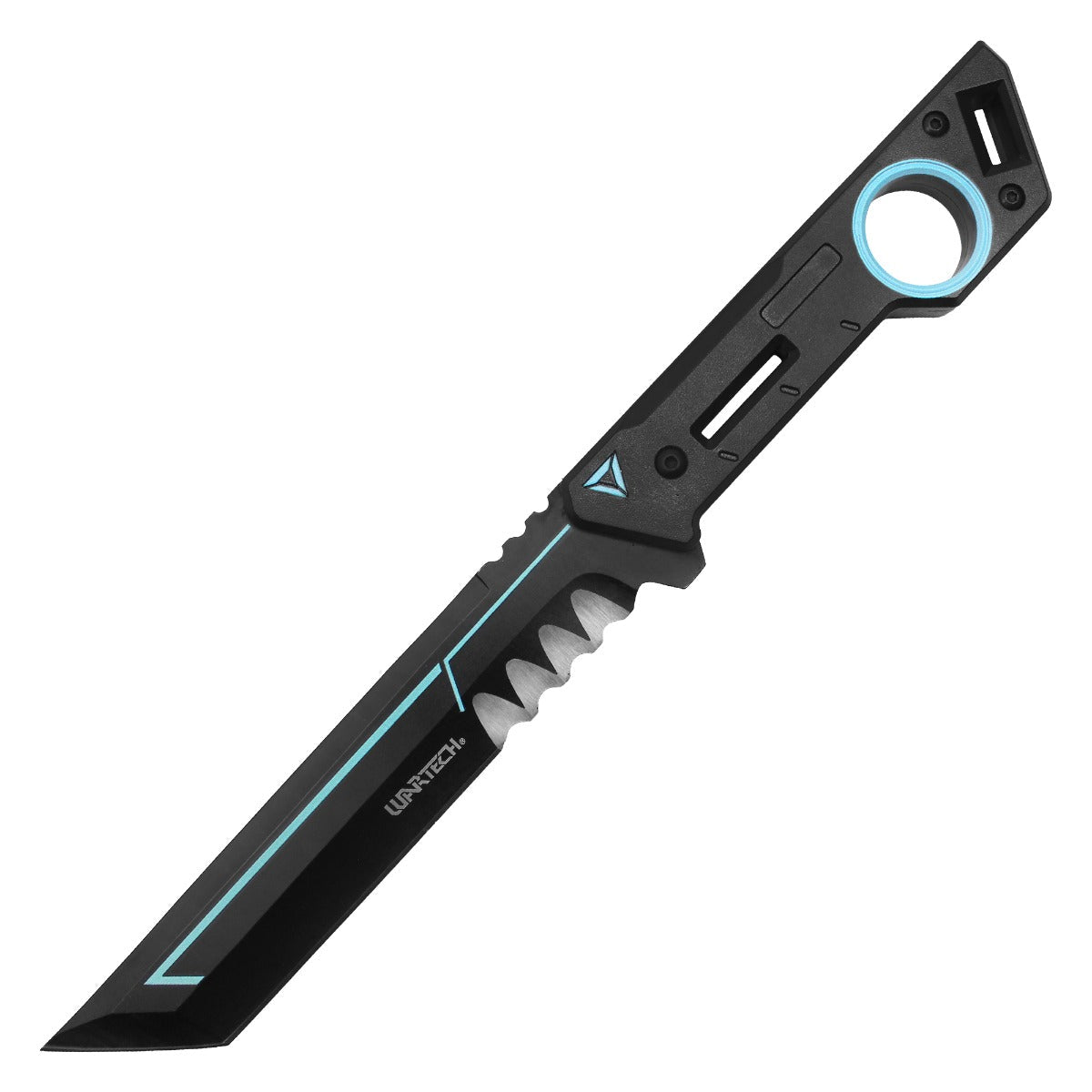 12.5" Blue Cyber Knife w/ Sheath