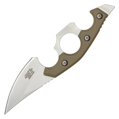 Wartech 6.75" Desert Tan Tactical Knuckle Knife