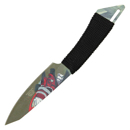 15" Red Samurai Machete (2PC)