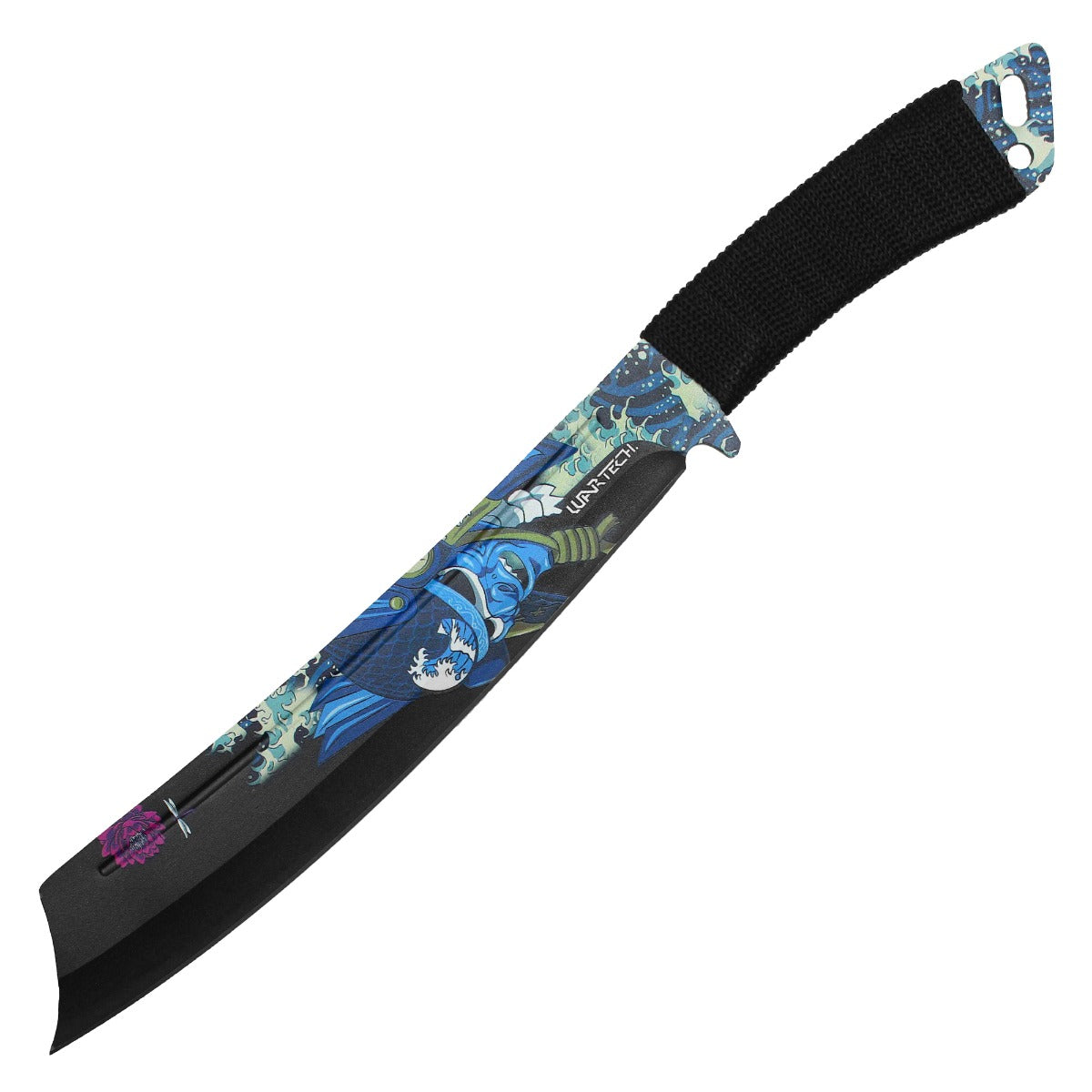 15" Blue Samurai Machete (2PC)