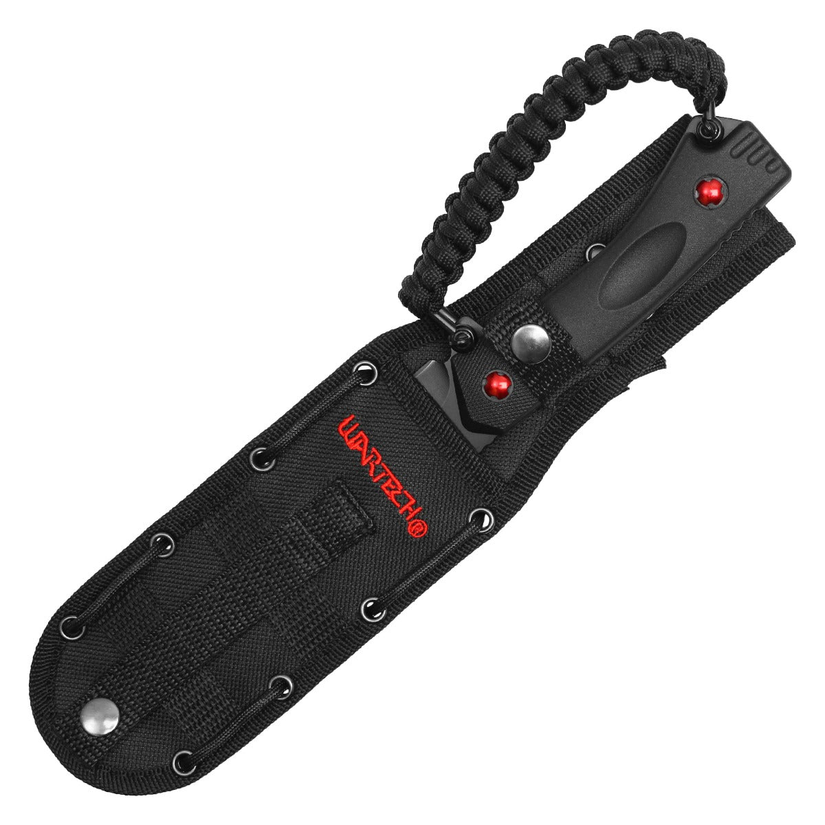 Wartech 10.5" Black Tactical Knife