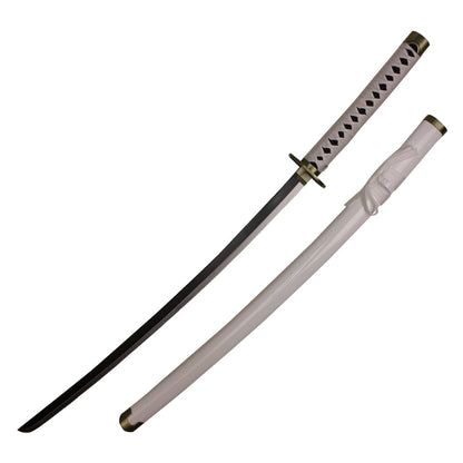 41" Hero Sword w/ Oval Tsuba (White)