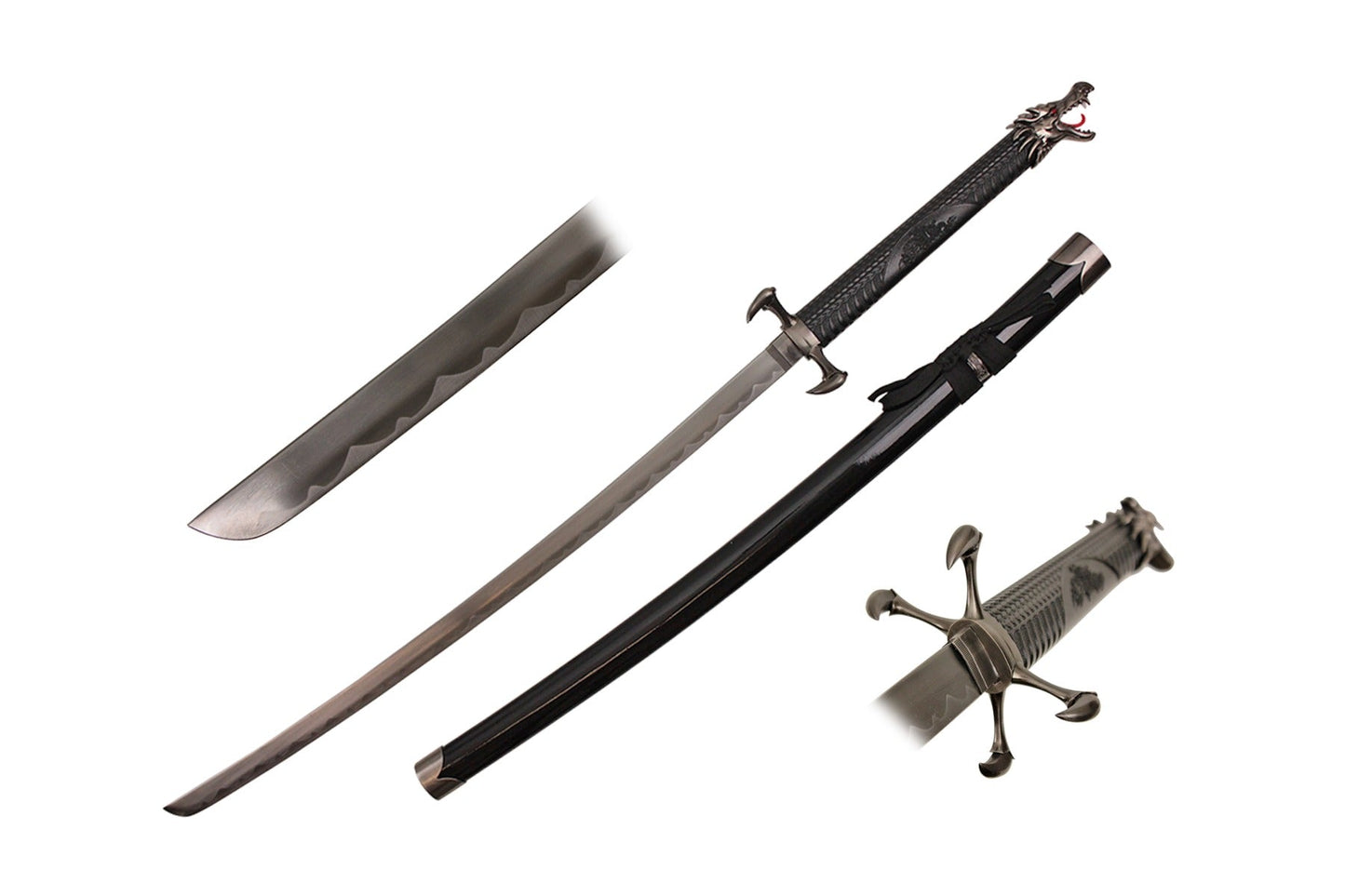 42.5-inch Black Dragon Sword