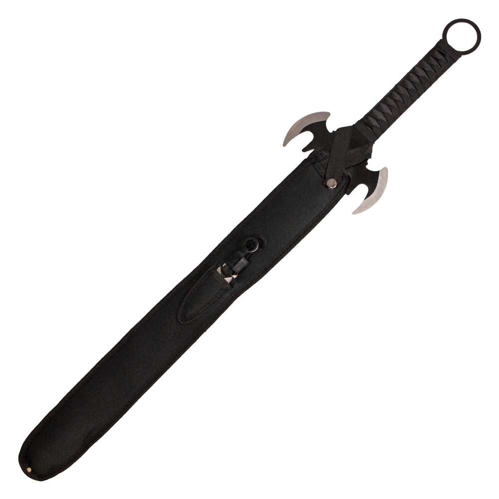 30" Black 2 Tone Machete Throwing Knives