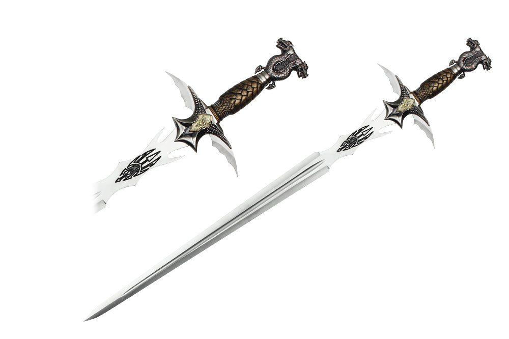 33 1/4" Double Headed Dragon Sword w/ Letter opener