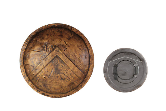24" Polyresin Spartan Shield