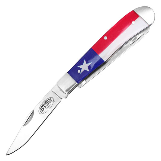 Buckshot 7.5" 2-Blade Texas Pocket Knife