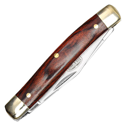 Buckshot 6.75" 2-Blade Canoe Pocket Knife